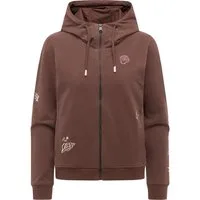 Ragwear Sweatjacke Parya Embro Damen Zipper mit Stickereien