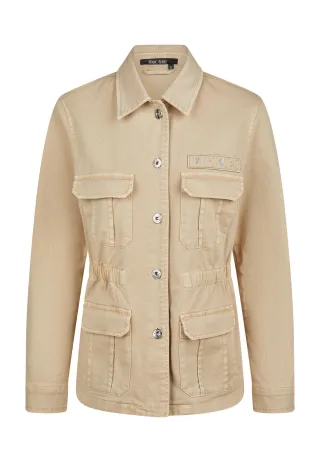 Marc Aurel - Fieldjacket mit Antiker Waschung caramel - Gr. - 38