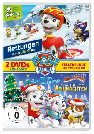 PAW PATROL: Doppelpack: Rettungen im Winter & Die PAW PATROL rettet Weihnachten