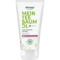 alkmene Gesichtsreinigungsgel 150 ml Teebaumöl Waschgel unreine Haut, vegan, Reinigungsgel, Gesicht, 1-tlg.
