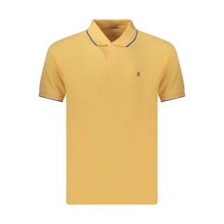 Coveri Moving Orange Baumwoll-Herrenpoloshirt
