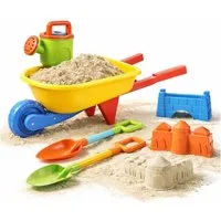 TK Gruppe Sandform-Set Sandspielzeug Set – Sandkastenspielzeug Sandförmchen, Schaufel, Rechen