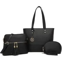 Miss Lulu Handtasche Damen 3-in-1 Handtaschen-Set