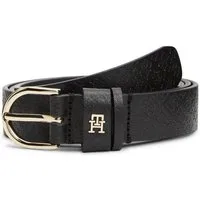 Tommy Hilfiger Ledergürtel EFFORTLESS 2.5 MONO Größenverstellbar durch Schnalle