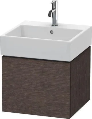 Duravit L-Cube Waschtischunterbau wandhängend Eiche dunkel gebürstet Matt 484x459x394 mm - LC6174072 LC617407272
