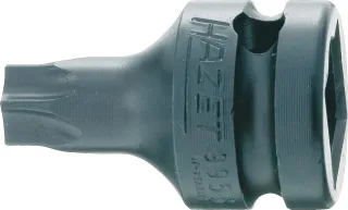 HAZET Schlag- Maschinenschrauber Schraubendreher-Steckschlüsseleinsatz TORX® (1/2 Zoll) - 995S-T45