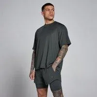 MP Herren Hybrid Oversized Mesh-T-Shirt – Vintage-Schwarz - XL