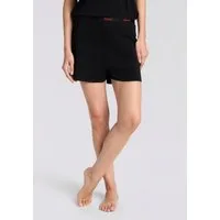 HUGO Schlafshorts Hugo Logo-Elastikbund