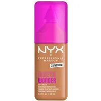 NYX PROFESSIONAL MAKEUP Foundation MAKE 'EM WONDER FOUNDATION, perfekter No-Makeup-Makeup-Look bis zum Full Glam