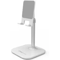 DigiPower Smartphone-Halterung Höhenverstellbarer Smartphone- und Tablet-Ständer, bis 25cm Diagonale, (höhenverstellbar, für Handy und Tablet)