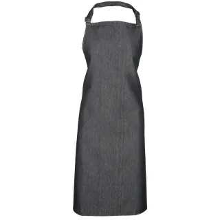 Premier Colours Latzschürze (Black Denim)