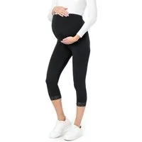 Be Mammy Umstandsleggings 3/4 Capri Umstandhose BE20-161 (1-tlg) aus Viskose
