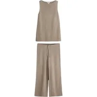 The Set Strickhose The Set Trägertop + Hose aus Strick im Co-Ord-Set (2-tlg)