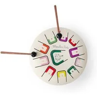 Moulin Roty Spielzeug-Musikinstrument Zungentrommel 11 Töne mit Zubehör, Musikspielzeug ab 3 Jahren