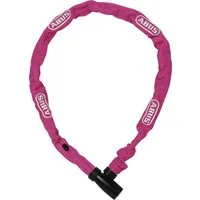 ABUS Rahmenschloss Abus Kettenschloss 1500 Web L 60 cm D 4 mm korallenrot/pink