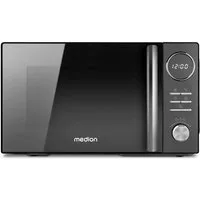 Medion® Mikrowelle MD11493, Grill und Heißluft, Mikrowelle, 23 l, 10 Automatikprogramme,Grillkombi,Auftaufunktion,MD11493