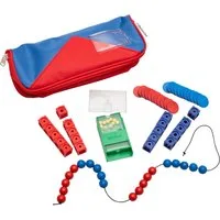 Betzold Lernspielzeug Schüler-Rechen-Set im Mäppchen – Mathematik Lernset Kinder