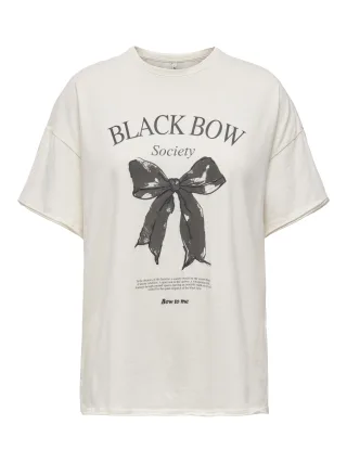 ONLY - ONLLUCY S/S BOXY BOW TOP JRS - Gr. - L