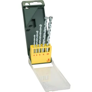Bosch Steinbohrer-Set, 5-teilig, 4 - 10 mm, HM-Steinbohrer - 2607019438