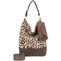 Fritzi aus Preußen Henkeltasche Izzy07 Leo Camel, aus robustem Canvas