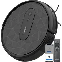 AIRROBO Saugroboter P20, 4000 Pa starke Saugkraft, 4 Reinigungsmodi,120 min Laufzeit, 45 W, App & Fernbedienung, ultradünn 7,8 cm, für Tierhaare & Hartböden,Zwei Jahre Garantie