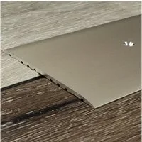 PROVISTON Übergangsprofil Aluminium, 80 x 3.5 x 1000 mm, Bronze Hell, Übergangsprofil