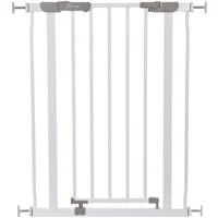 Dreambaby Treppenschutzgitter Treppenschutzgitter, Türschutzgitter Ava Slimline 68 cm, auch als Türschutzgitter verwendbar, BxH: 61-68x76 cm, weiß