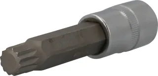 Brilliant Tools 1/2" Vielzahn-Bit-Stecknuss, 100 mm lang - BT022946