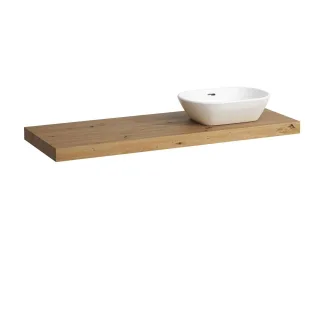 Laufen Waschtisch-Platte LANI 495x1370x65 mit Aussschnitt rechts H4046831122671