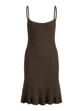 JJXX - JXYARA DRESS KNIT Chocolate Martini - Gr. - S