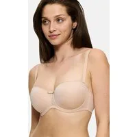 Triumph Bandeau-BH Beauty-Full Essential WDP (1-tlg) trägerloser BH mit Schale - Gepolsterte Cups mit formenden Bügeln