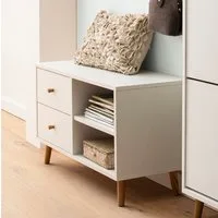 Schildmeyer Bank Bjarne, Bank, melaminharzbeschichtet, Made in Germany, B: 78,9 cm, Solide Verarbeitung - Dieses Produkt ist in Deutschland gefertigt