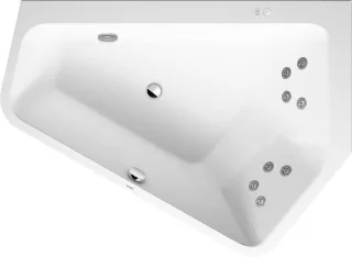 Duravit Paiova 5 Whirlwanne Weiß 1770x1300 mm - 760391000JS1000 760391000JS1000