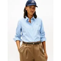 Tommy Hilfiger Hemdbluse ESS POPLIN REGULAR SHIRT Langarm, Regular Fit