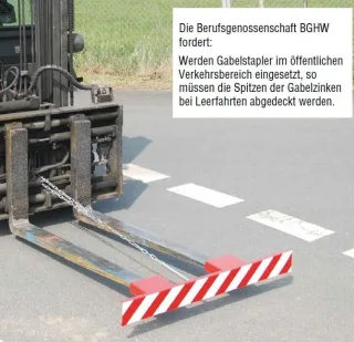 Bauer S?dlohn Gabelzinkenschild Typ GZS, lackiert