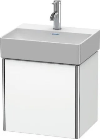 Duravit XSquare Waschtischunterbau wandhängend Weiß Supermatt 434x340x397 mm - XS4060L8484 XS4060L8484
