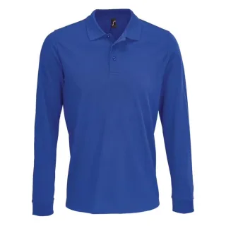 SOLS - Poloshirt für Herren/Damen Unisex Langärmlig (Königsblau)