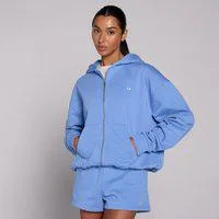 MP Damen Basics Zip Through Hoodie - Kornblumenblau - XL