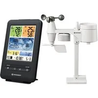 BRESSER BRESSER WLAN-Farbwetterstation mit 5-in-1-Profi-Sensor V Wetterstation