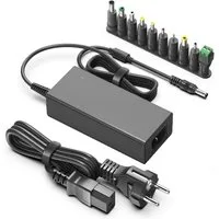 HKY 12V 5A 60W Universal Netzteil mit 10 DC Steckern AC Adapter Universal-Netzteil (für HP LCD TFT Monitor Display 2011X 2211X 2311X, inkl. 10 Adapter)