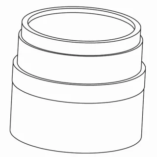 KWC Strahlregler Innenteil belüftet, PERLATOR TT Durchflussklasse V,634026 634026