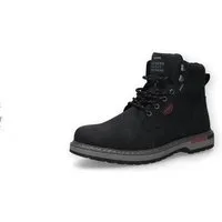 Dockers by Gerli Schnürboots Schnürstiefelette, Workerboots mit Reißverschluss