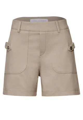 Street One Studio - Shorts im Loose Fit beige - Gr. - 42