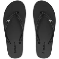 Juicy Couture Juicy Couture Damen-Flip-Flops, Schwarz Badepantolette