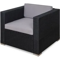 SVITA Loungeset, (1-tlg), LUGANO/CALIFORNIA, Wetterfest, UV-Lichtbeständig, Stauraum