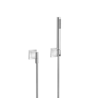 Dornbracht Brausegarnitur Elemental Spa 2780898000 chrom, mit Einzelrosetten