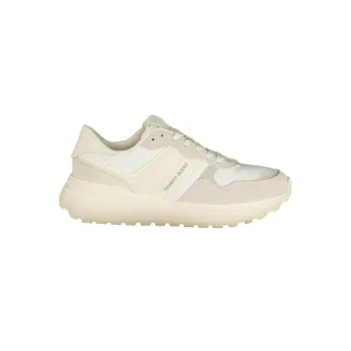 Tommy Hilfiger Weiße Polyurethan Damen Sneaker