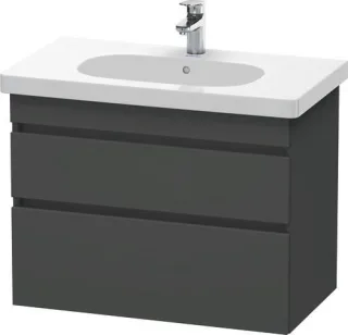 Duravit DuraStyle Waschtischunterbau wandhängend Graphit Matt 800x453x610 mm - DS648404949 DS648404949