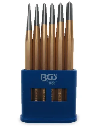 BGS TECHNIC Körner-Satz 1656, 6-teilig 3...8 mm