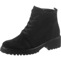 Waldläufer H-LUISE Schnürboots, Stiefelette, Blockabsatz, in bequemer Schuhweite G (weit)